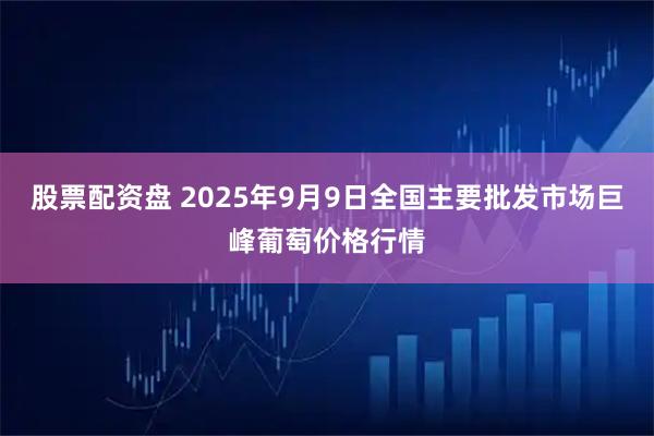 股票配资盘 2025年9月9日全国主要批发市场巨峰葡萄价格行情