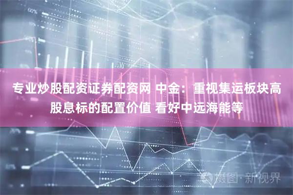 专业炒股配资证券配资网 中金：重视集运板块高股息标的配置价值 看好中远海能等