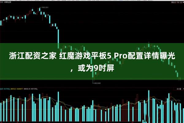 浙江配资之家 红魔游戏平板5 Pro配置详情曝光,或为9吋屏